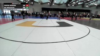 134-H lbs Consi Of 16 #2 - Tristen Hepburn, Long Branch High School vs Sal Migliaccio, Farmingdale