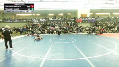 113 lbs Semifinal - Jude Grammatico, Fairfield Warde vs Bradley Ament, Xavier