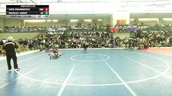 113 lbs Semifinal - Jude Grammatico, Fairfield Warde vs Bradley Ament, Xavier