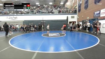 80 lbs Champ. Round 2 - Brixon Piva, Challis Blackheart Wrestling Club vs Jace Harris, Thunder Ridge Outlaws Wrestling Club