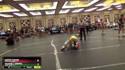 100 lbs Round 1 (6 Team) - Maxwell Griffin, Frost Gang vs Justin Tuhari, Bitettio Trained