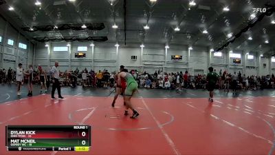 157 lbs Round 1 (4 Team) - Dylan Kick, Ohio Titan vs Mat McNeil, Osprey WC