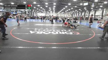 142 lbs Rr Rnd 3 - William Scruggs, Indiana Outlaws Gold - MS vs Anthony Conte, Freakztyle Leviathan - MS
