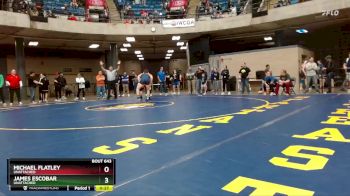 165 lbs Champ. Round 3 - Michael Flatley, Unattached vs James Escobar, Unattached