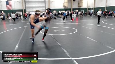 174 lbs Champ. Round 2 - Mouhamadou Sene, Colby Community College vs Ramon Arredondo, Concordia (Neb.)