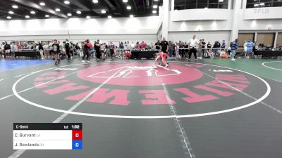 87 lbs C-semi - Christian Burvant, La vs Joey Rowlands, Oh