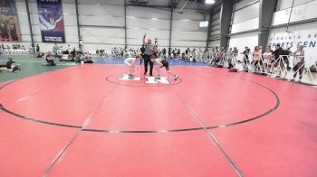 95 lbs Rr Rnd 3 - CJ Caines, Mat Assassins vs Brady Layhue, Buffalo Valley Black