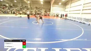 152 lbs Round Of 64 - Thade Osborn, MN vs Hunter Williams, WA