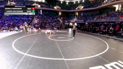 6A 138 lbs 1st Place Match - Landri Von Gonten, Conroe Woodlands College Park vs Daniela Hernandez, El Paso Eastwood