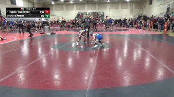 60 lbs Cons. Round 4 - Ryder Sather, Saint Peter Saints vs Huxtin Anderson, Berge Elite Wrestling Academy