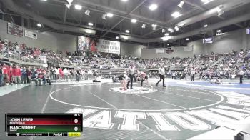 1A 120 lbs Quarterfinal - John Leber, Monticello vs Isaac Street, Tintic