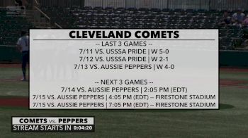 Full Replay - 2019 Aussie Peppers vs Cleveland Comets | NPF - Aussie Peppers vs Cleveland Comets | NPF - Jul 14, 2019 at 1:00 PM CDT
