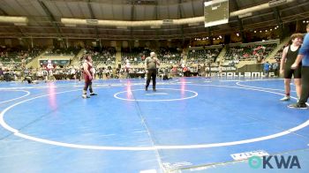 160 lbs Consi Of 8 #2 - Wyatt Anderson, Vinita Kids Wrestling vs Hollis Acuff, IRONMEN Wrestling Club