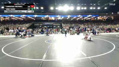 132 2A 1st Place Match - Reid Yakes, Jesuit vs Christian Fretwell, Lake Gibson