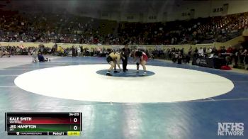 3A-215 lbs Quarterfinal - Kale Smith, Watonga vs Jed Hampton, Jay