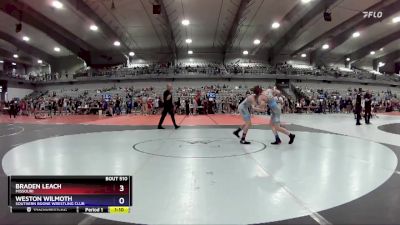 130 lbs Round 1 - Braden Leach, Missouri vs Weston Wilmoth, Southern Boone Wrestling Club