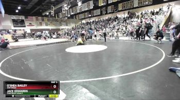 165 lbs Round 1 - Jace Edwards, Carlsbad Legacy vs O`shea Bailey, San Diego