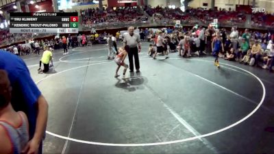 70 lbs Champ. Round 2 - Tru Kliment, Kearney MatCats Wrestling Club vs Kendric Trout-Palomo, Nebraska Elite Wrestling Club