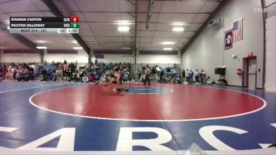 157 lbs Quarterfinal - Khanan Caston, Glenrock vs Paxton Dilloway, Sheridan