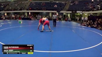 155 lbs Round 5 - Hank Gutormson, Pursuit vs Huck Hines, Victory School Of Wrestling