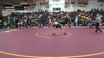 126 lbs Cons. Round 6 - Isaiah Jones, Bixby vs Lander Bosh, Layton