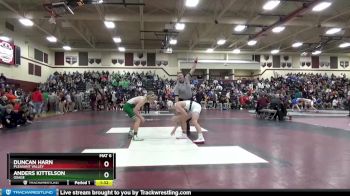 132 lbs Quarterfinal - Anders Kittelson, Osage vs Duncan Harn, Pleasant Valley