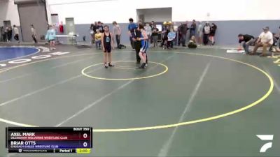 102 lbs Final - Briar Otts, Chugach Eagles Wrestling Club vs Axel Mark, Dillingham Wolverine Wrestling Club