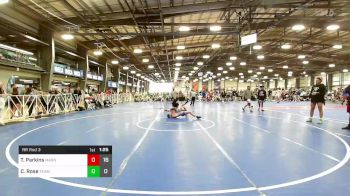 126 lbs Rr Rnd 3 - Tahir Parkins, Mat Assassins vs Cole Rose, Team Germantown