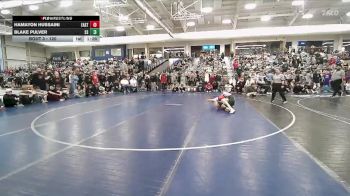120 lbs Champ. Round 1 - Blake Pulver, South Summit vs Hamayon Hussaini, East