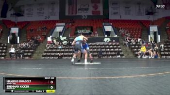 140 lbs Cons. Round 3 - Brennan Kicker, Brighton vs Maximus Dhabolt, Sebolt WA