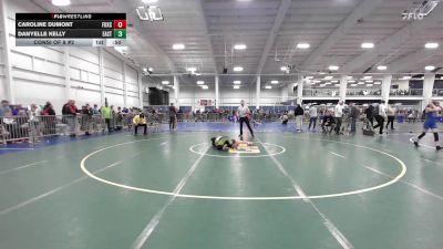 110 lbs Consi Of 8 #2 - Caroline Dumont, Foxcroft vs Danyelle Kelly, East Hartford