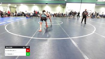 190 lbs Consi Of 32 #2 - Aidan Armbrust, VA vs Elijah Hawes, UT