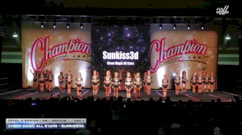 Cheer Magic All Stars - Sunkiss3d [2025 L3 Senior - D2 - Medium Day 1] 2025 Champion Cheer and Dance Grand Nationals
