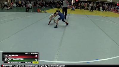 55 lbs Cons. Round 2 - Kellan Frank, Tomah/LAW vs Bentley Forrester, DC Elite