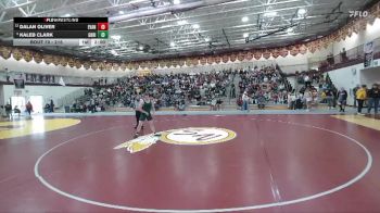 215 lbs Champ. Round 1 - Kaleb Clark, Green River vs Dalan Oliver, Evanston