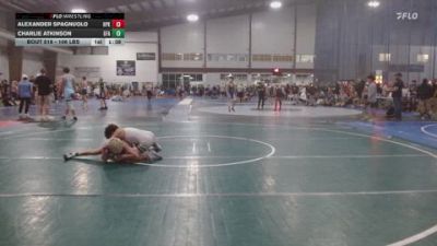 106 lbs Quarterfinal - Alexander Spagnuolo, Hanover Park vs Charlie Atkinson, Green Farms Academy