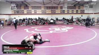 157 lbs Cons. Round 5 - Demarcus Turner, Modesto College vs Phu Le, Sacramento City College