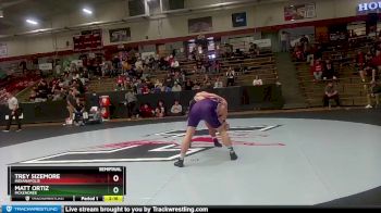 174 lbs Semifinal - Matt Ortiz, McKendree vs Trey Sizemore, Indianapolis