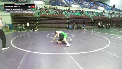 157 lbs Consi Of 8 #1 - Dominic Ingram, Sumter vs Mason Whisenhunt, Summerville