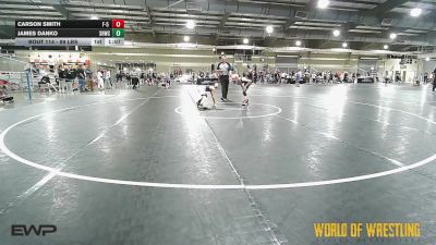 89 lbs Quarterfinal - Carson Smith, F-5 Grappling vs James Danko, South Hills Wrestling Academy