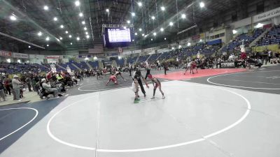 46 lbs Rr Rnd 2 - Michael Gonzales, Mile High WC vs Titus Vessey, Arvada West