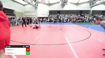 87-J lbs Consi Of 8 #1 - Jack Beech, Centurion Wrestling vs Dominic Baldino, Elite NJ