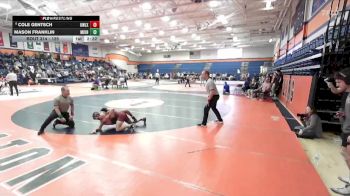 125 lbs Cons. Round 3 - Cole Gentsch, Wisconsin - Lacrosse vs Mason Franklin, Millikin University
