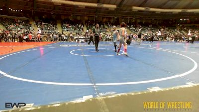 73 lbs Consi Of 8 #2 - Ezekiel Ramirez, Juggernaut Wrestling Club vs Garrett Raley, Beebe Trained Wrestling