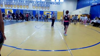 110 lbs Round 4 (6 Team) - Miayalee Ortiz Martinez, Eagles WC vs Kassarah Cadavid, Wellington WC