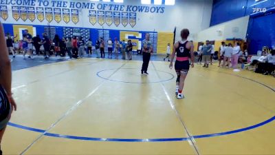 110 lbs Round 4 (6 Team) - Miayalee Ortiz Martinez, Eagles WC vs Kassarah Cadavid, Wellington WC