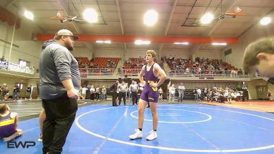 52-55 lbs 3rd Place - Jackson Gibbens, Viking Wrestling Club vs Coby Lynch, Sallisaw Takedown Club