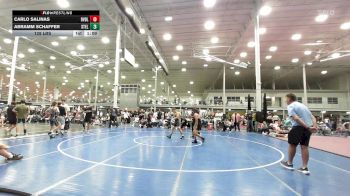 128 lbs Rr Rnd 1 - Carlo Salinas, Revival White - HSC vs Abramm Schaffer, Steller Trained Embo - HSC