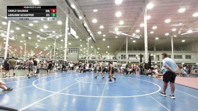 128 lbs Rr Rnd 1 - Carlo Salinas, Revival White - HSC vs Abramm Schaffer, Steller Trained Embo - HSC