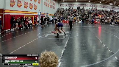 113 lbs Cons. Round 4 - Colin Broxterman, Elder vs Declan Hutt, Cincinnati LaSalle